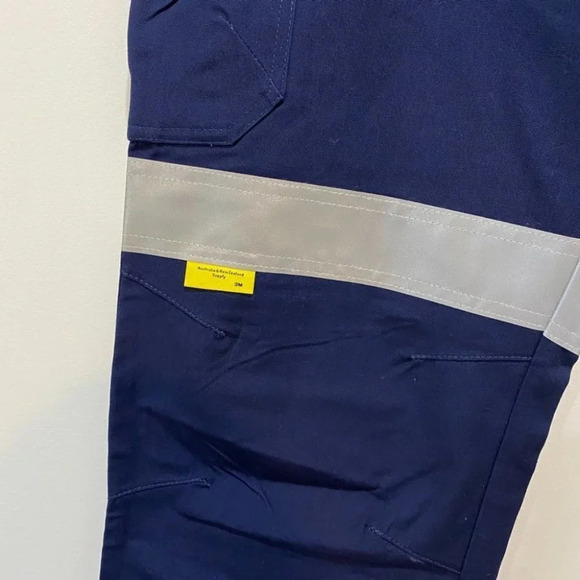 TRU Workwear Pants Unisex Reflective Night Use Heavy Duty Industrial Pants UPF50 - Picture 7 of 16